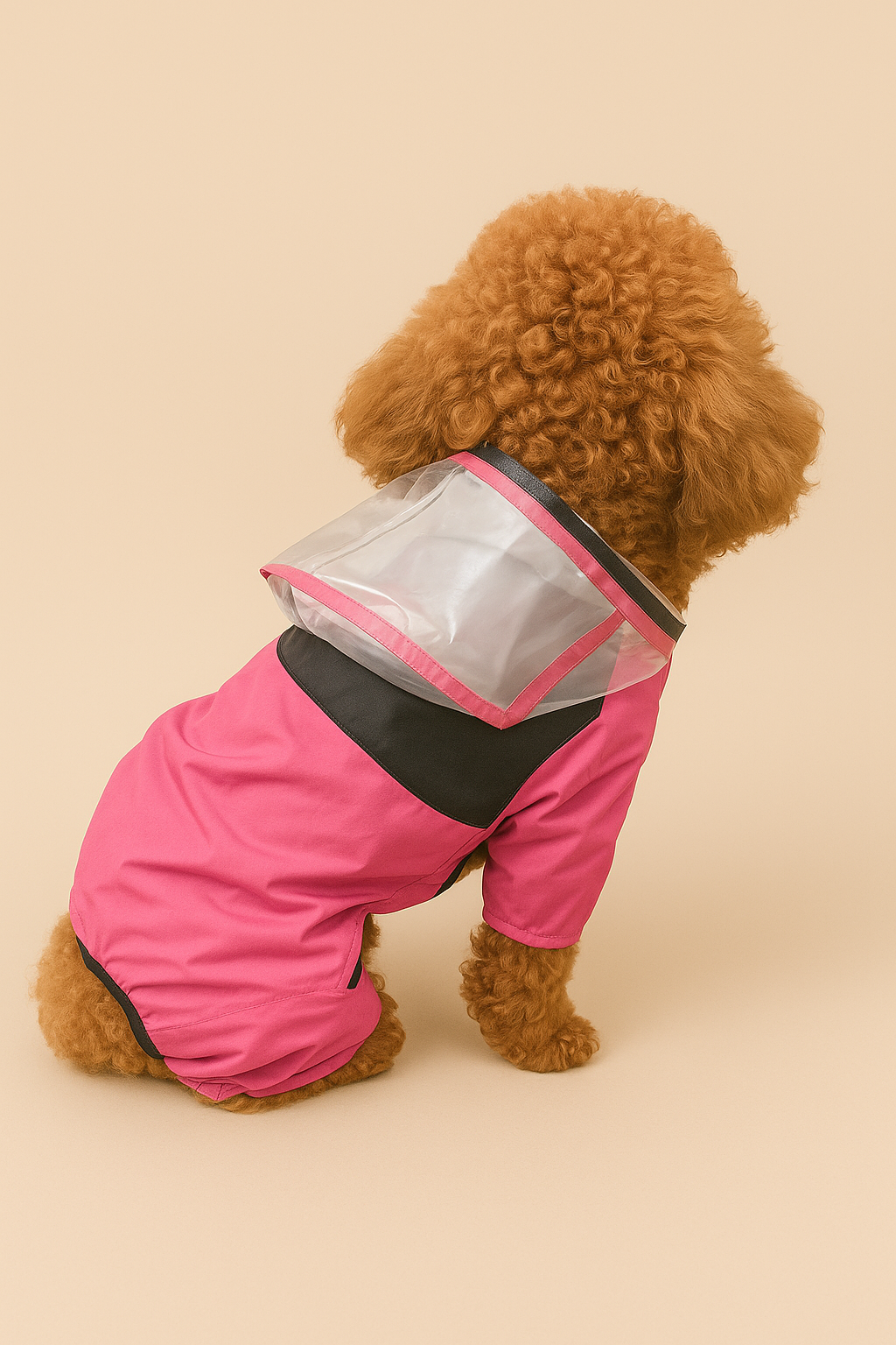 The Dog Face  Raincoat Jumpsuit