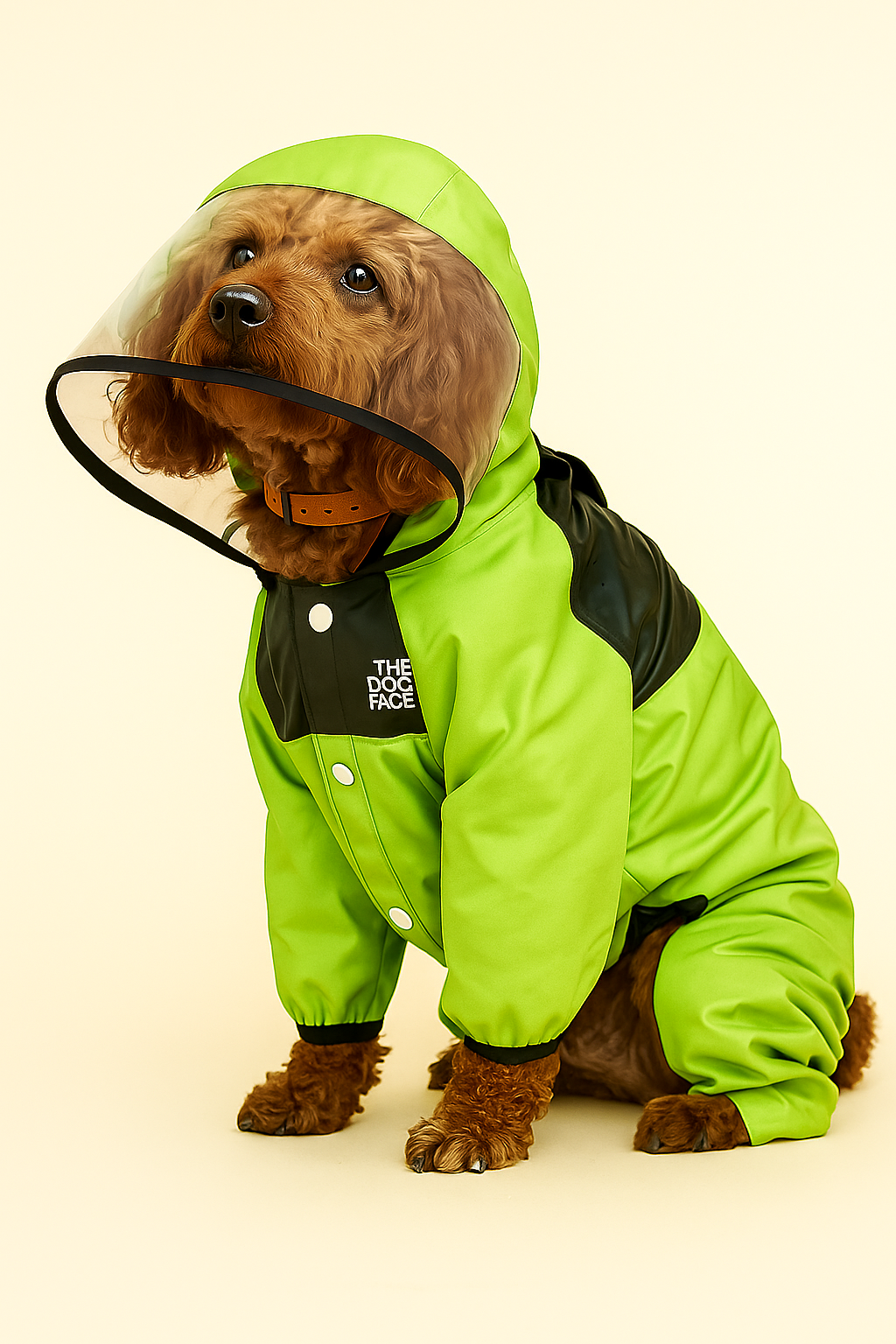 The Dog Face  Raincoat Jumpsuit