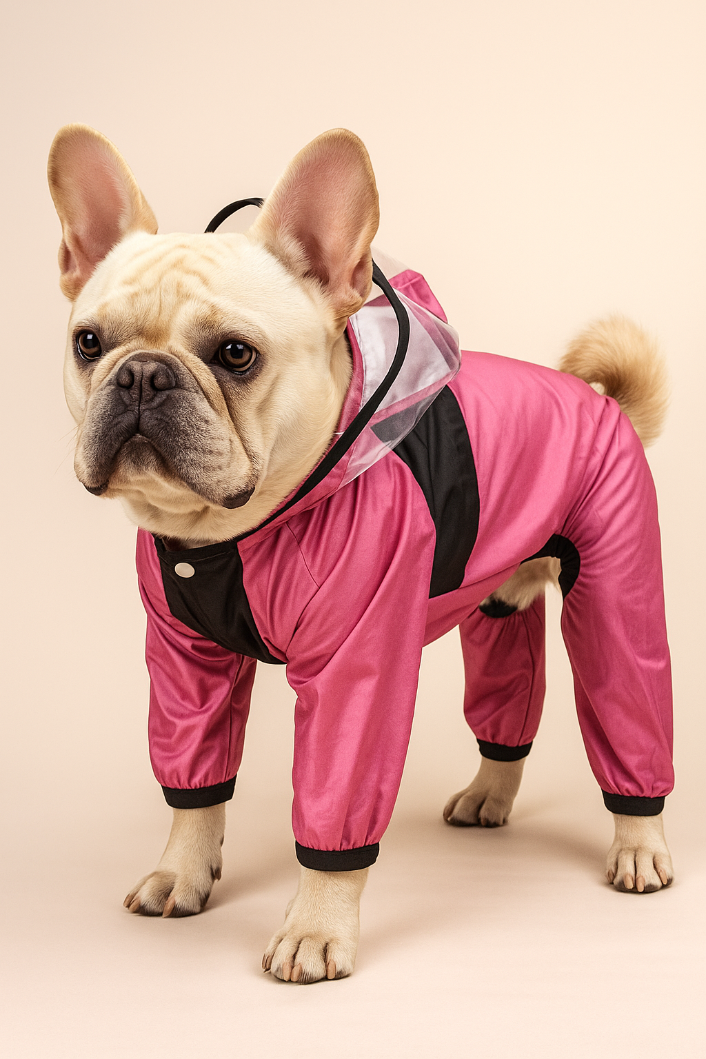 The Dog Face  Raincoat Jumpsuit