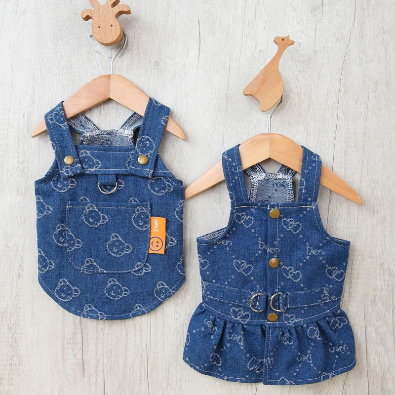 Denim Dungarees