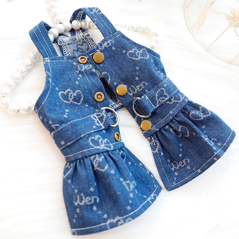 Denim Dungarees