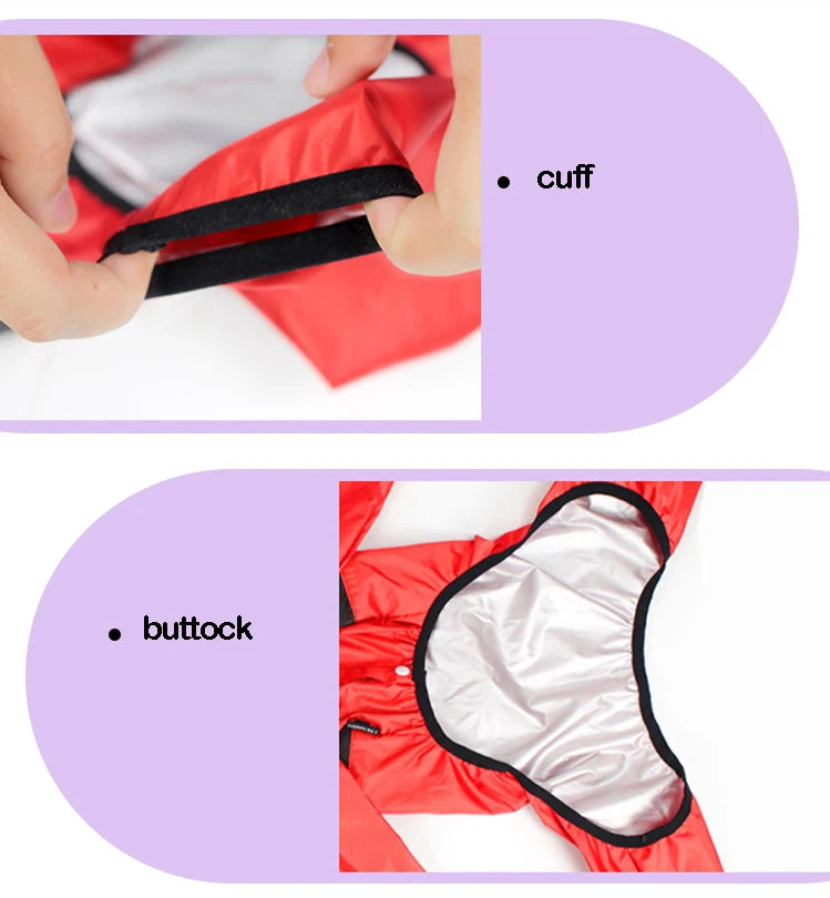 The Dog Face  Raincoat Jumpsuit